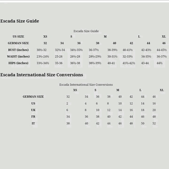 Escada White Shirt Top With Blue Floral Design - Picture 8 of 8